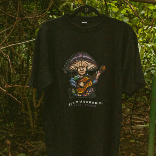 Camiseta Negra EcaMushrooms