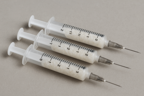 Jeringas con Micelio