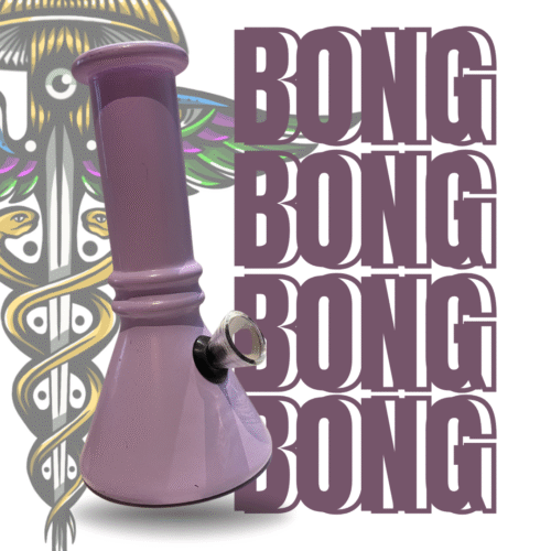 Bong de Vidrio Estilo Clásico