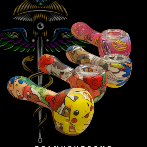 Pipas de Hule con Tazón de Vidrio