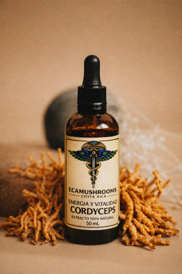 Tintura de Cordyceps  Energía y Vitalidad Natural